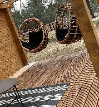 Borskowka Domki Z Balia Z Jacuzzi I Sauna Exterior photo