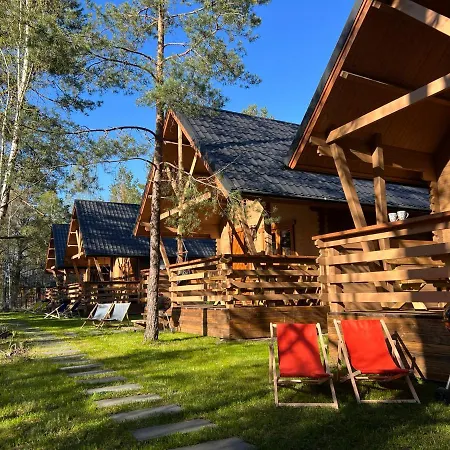 Borskowka Domki Z Balia Z Jacuzzi I Sauna Exterior photo