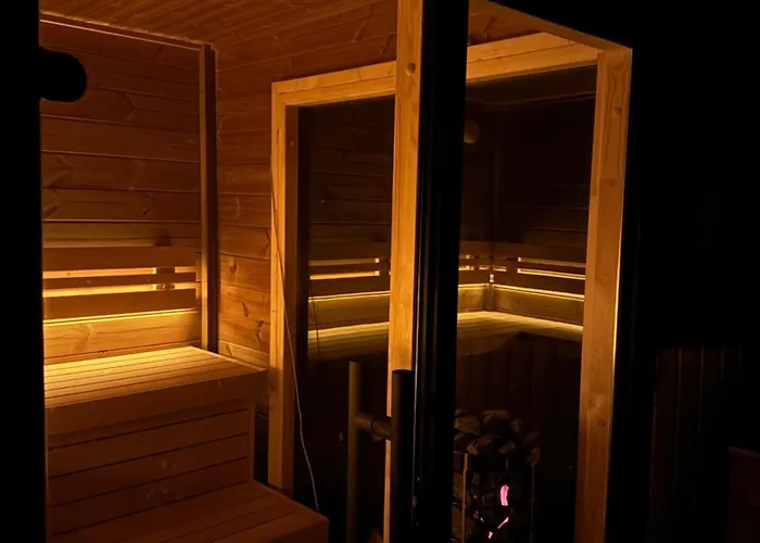 Borskowka Domki Z Balia Z Jacuzzi I Sauna
